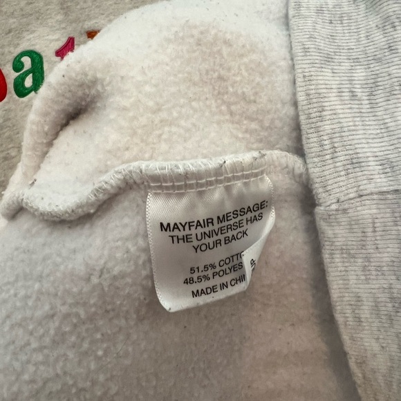 Mayfair Group gray empathy sweatshirt cozy - Picture 7 of 10